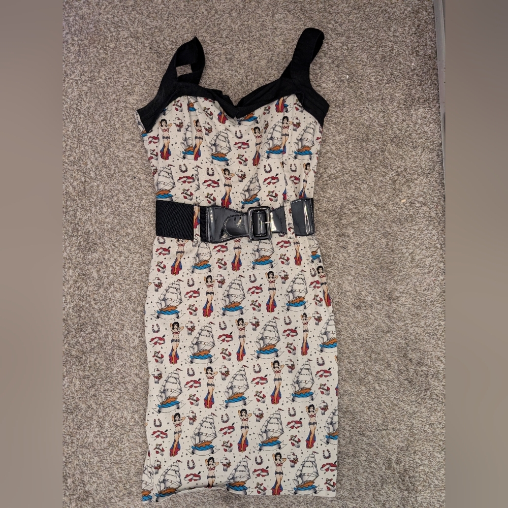 Switchblade stiletto pirate dress